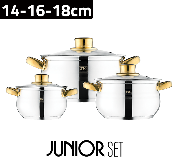 Set of Stainless steel cooking pot ,3 pieces from Newal Set of Stainless steel cooking pot ,3 pieces from Newal